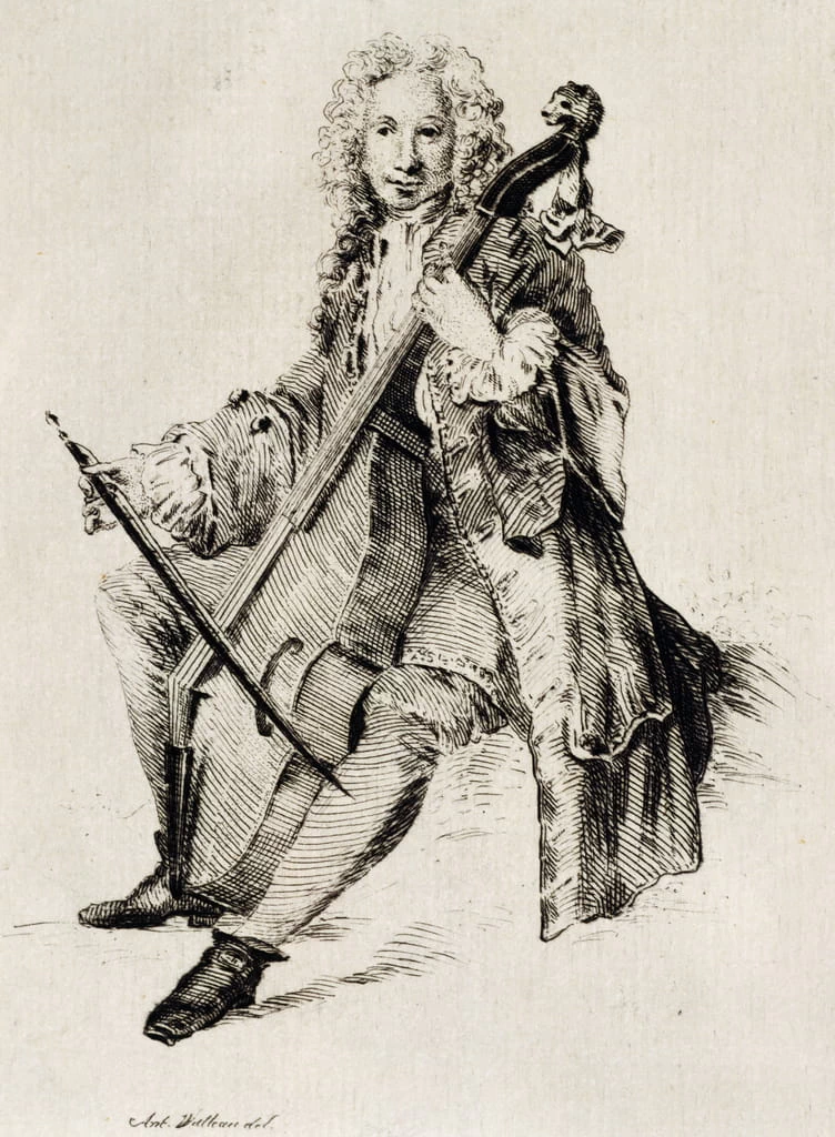 Violincellista - Bibliotheque des Arts Decoratifs, Parigi